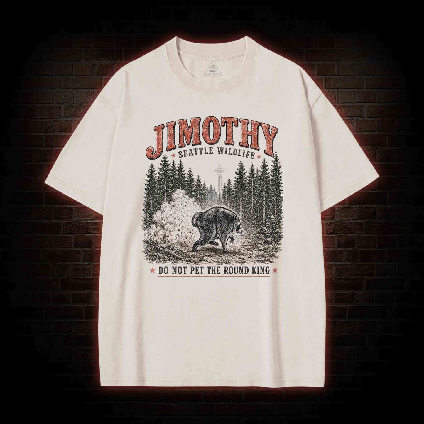 Round King Washed T-shirt