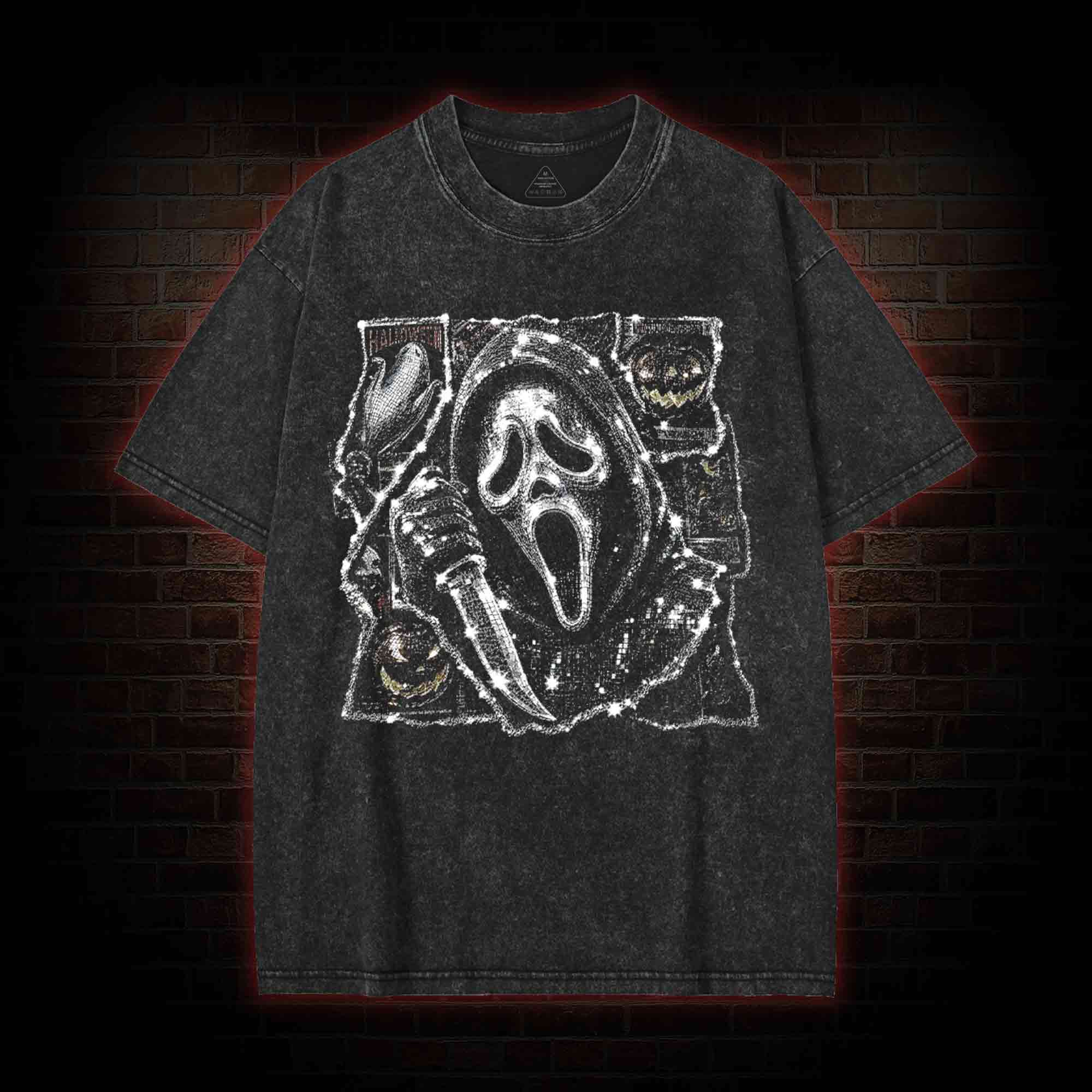 Do You Like Scary Movies Washed T-shirt