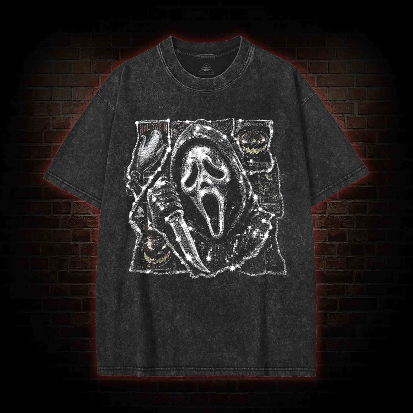 Do You Like Scary Movies Washed T-shirt