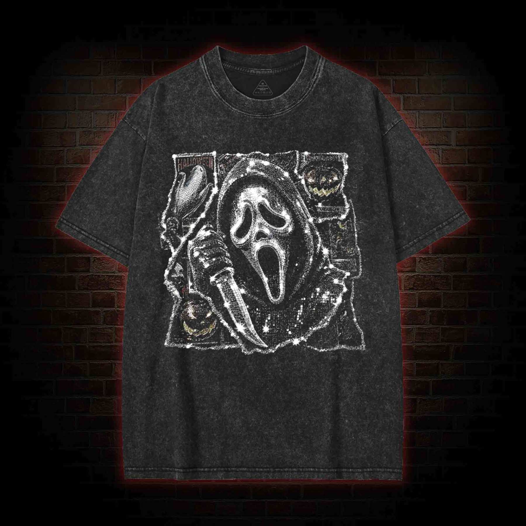 Do You Like Scary Movies Washed T-shirt