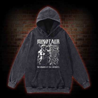 Minotaur Washed Hoodie