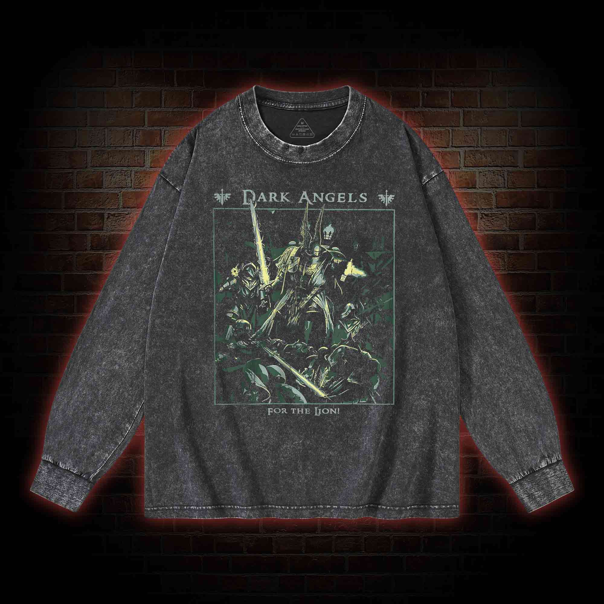 For The Lion Washed Long-Sleeve T-shirt