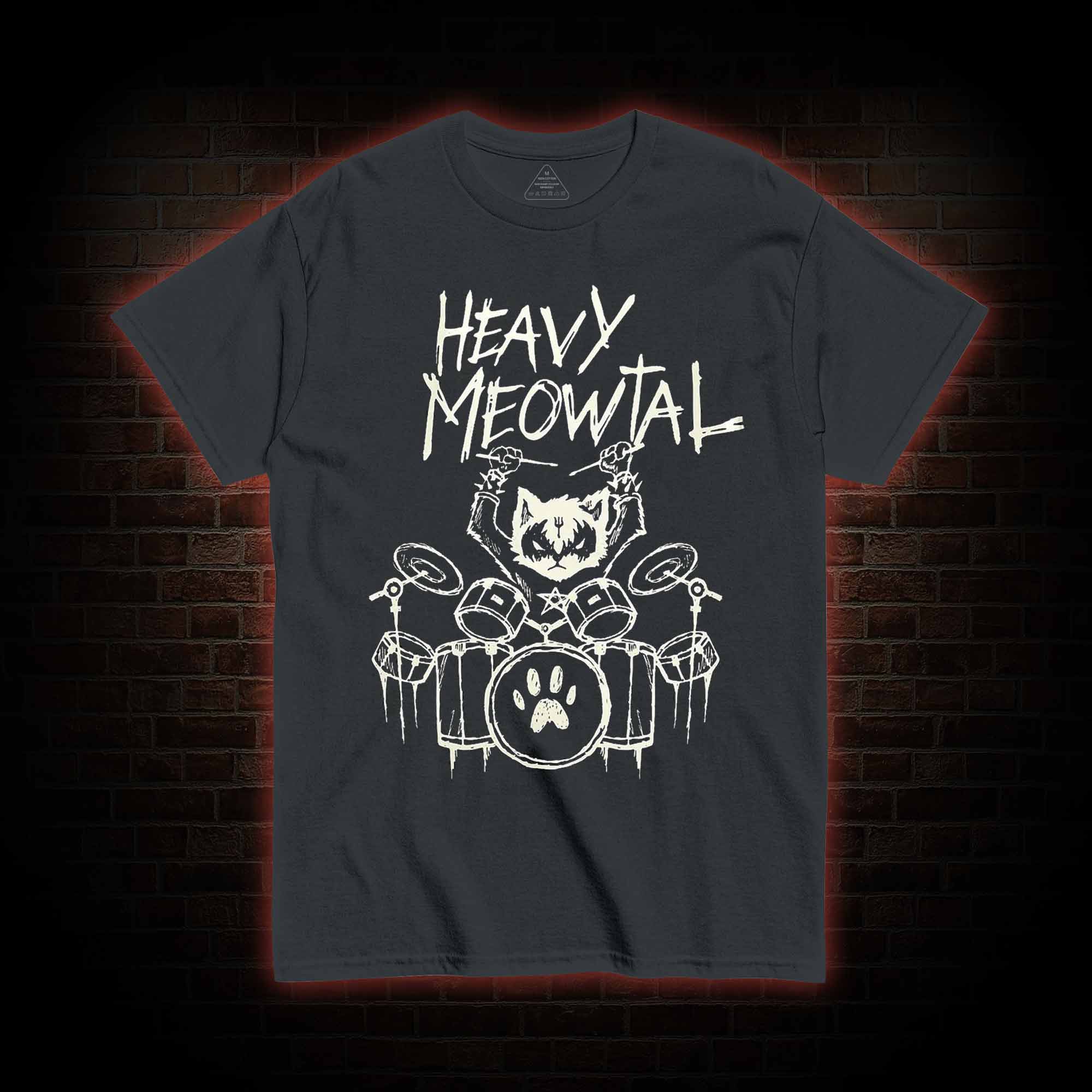 Heavy Meowtal T-Shirt 