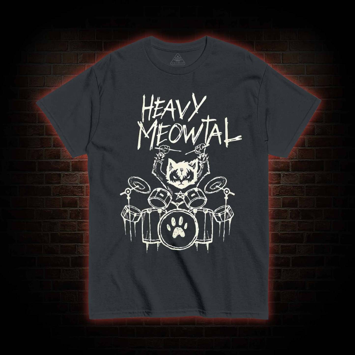 Heavy Meowtal T-Shirt 