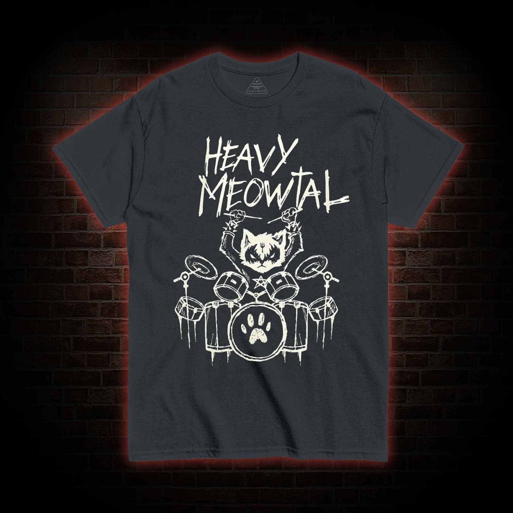 Heavy Meowtal T-Shirt 