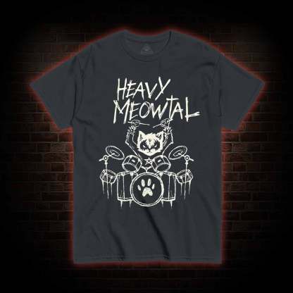Heavy Meowtal T-Shirt 
