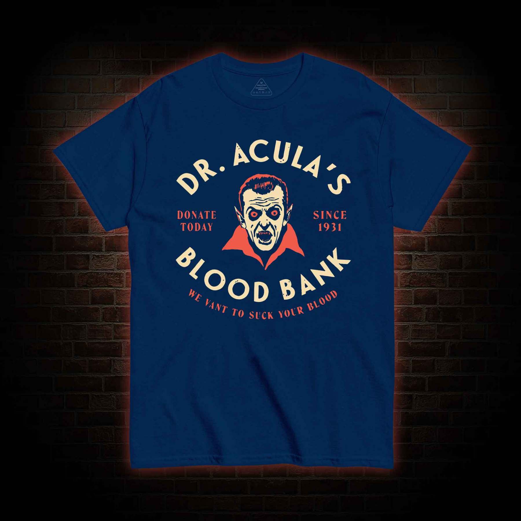 Dracula's Blood Bank T-shirt