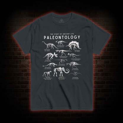 Dinosaur Species Skeleton T-Shirt 