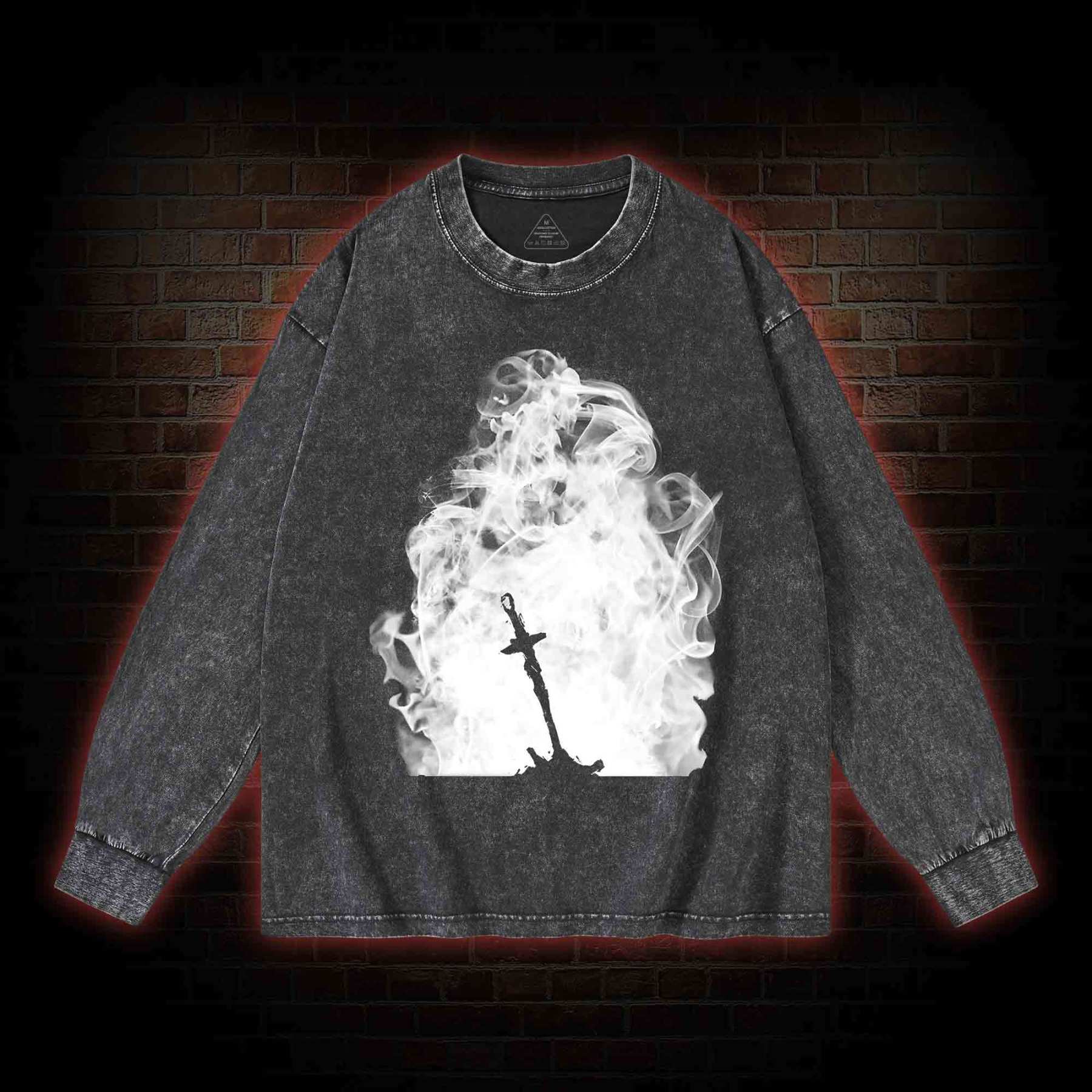The First Flame Washed Long-Sleeve T-shirt