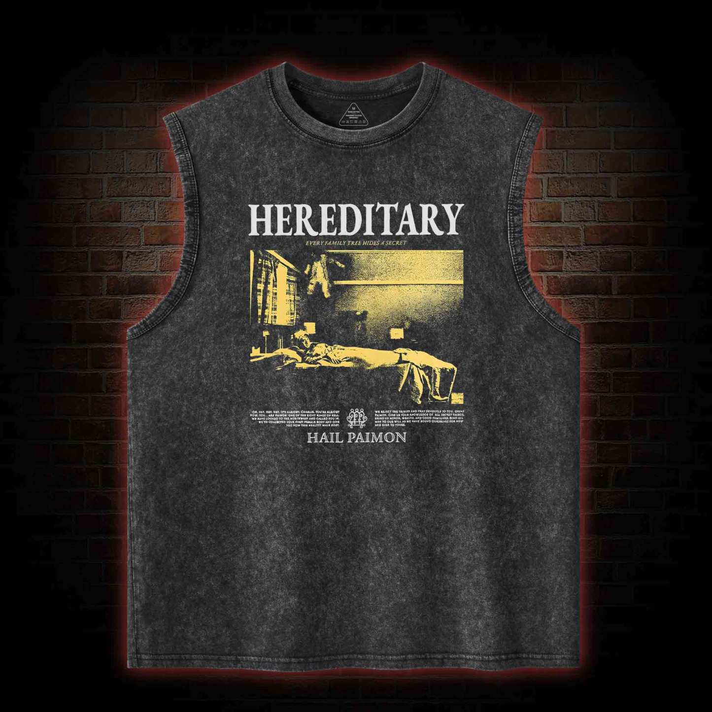 Every Family Tree Hides A Secret Washed Tank Top with Dark Style