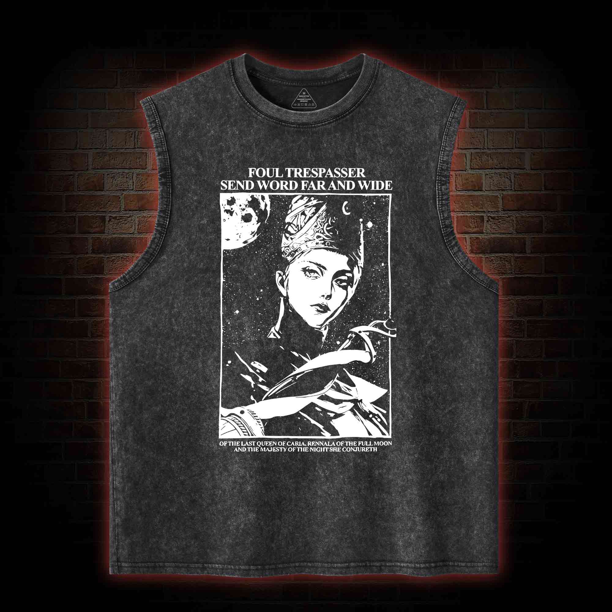 Powerful Sorceress Washed Tank Top