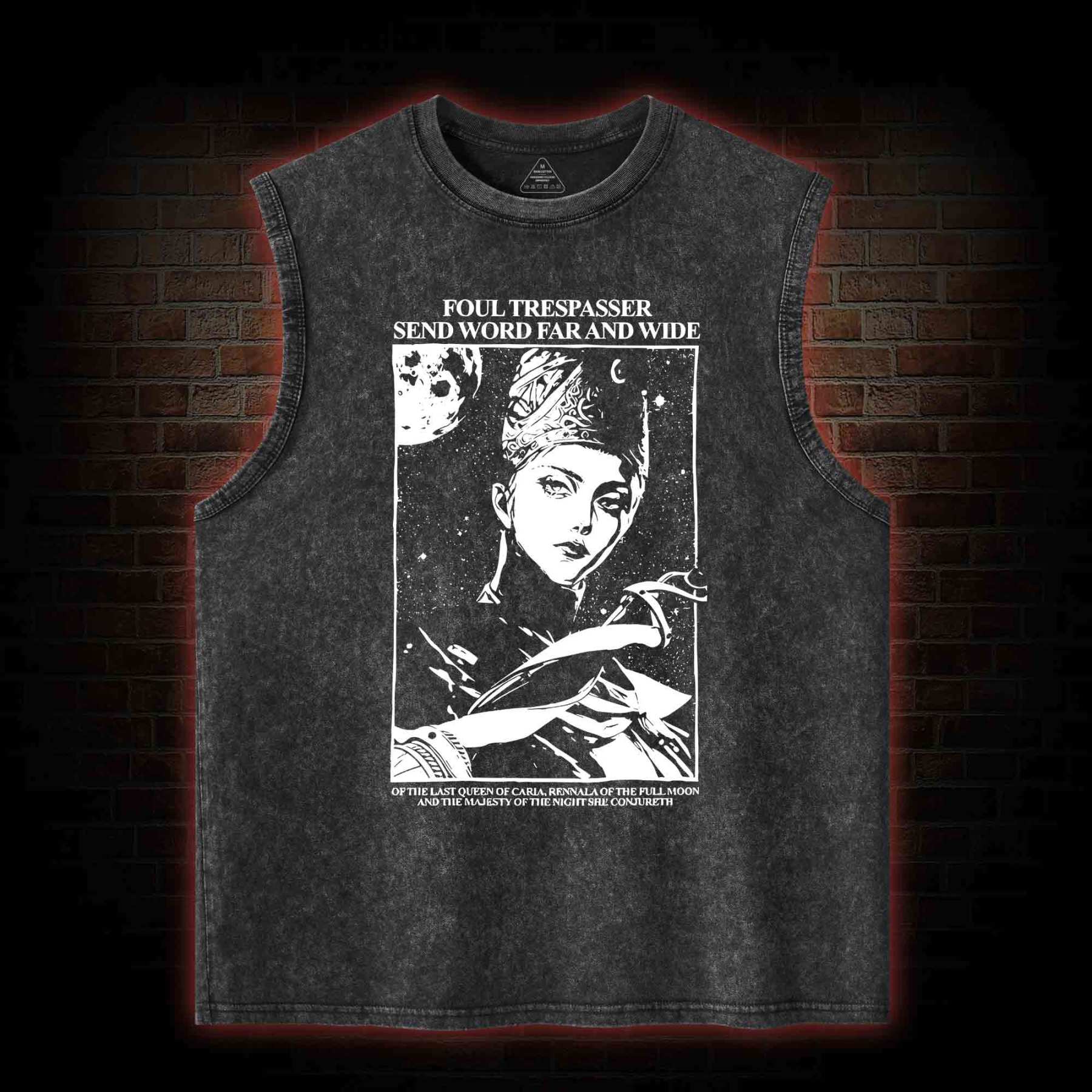 Powerful Sorceress Washed Tank Top