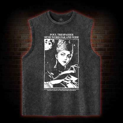 Powerful Sorceress Washed Tank Top
