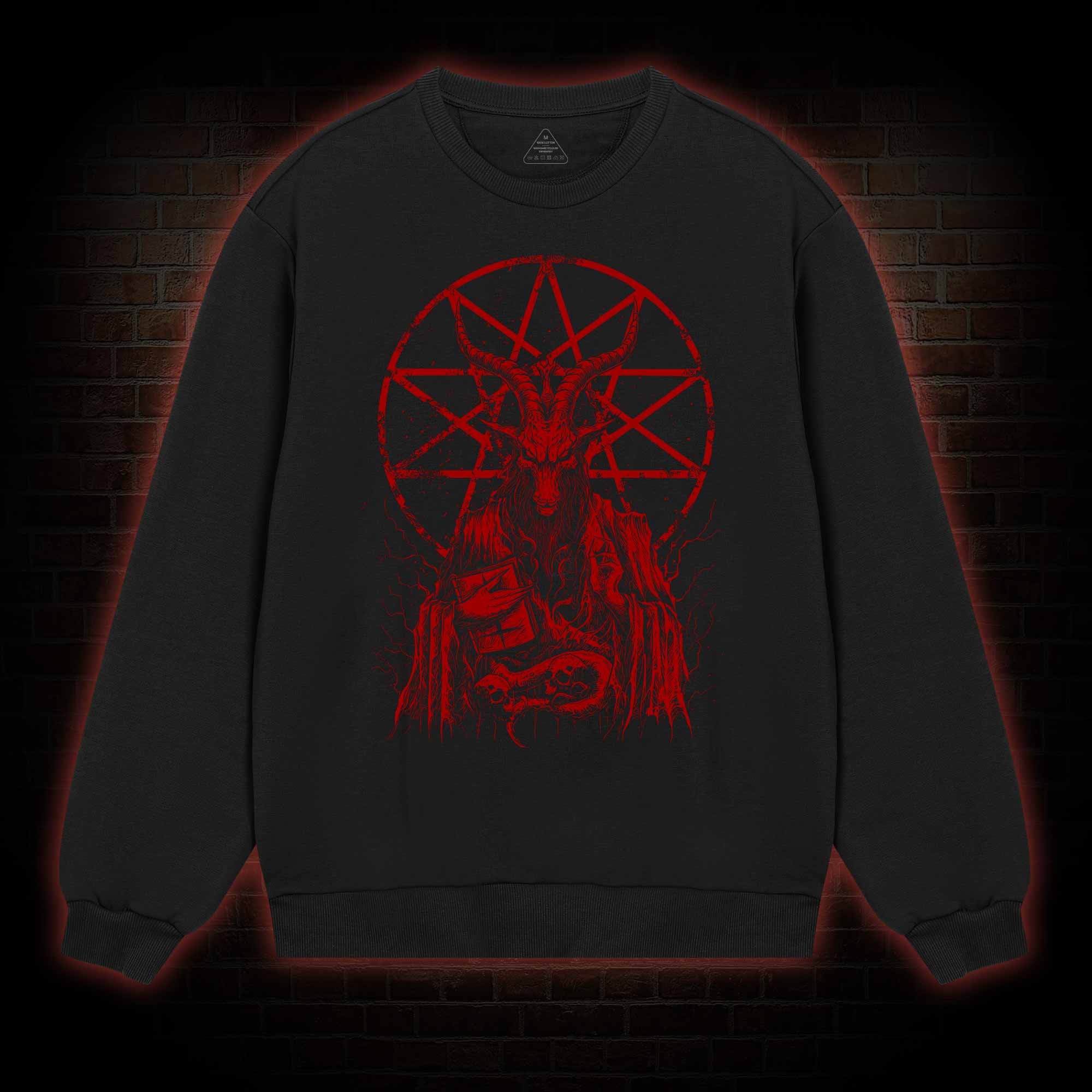 Dark Devil Baphomet Sweatshirt