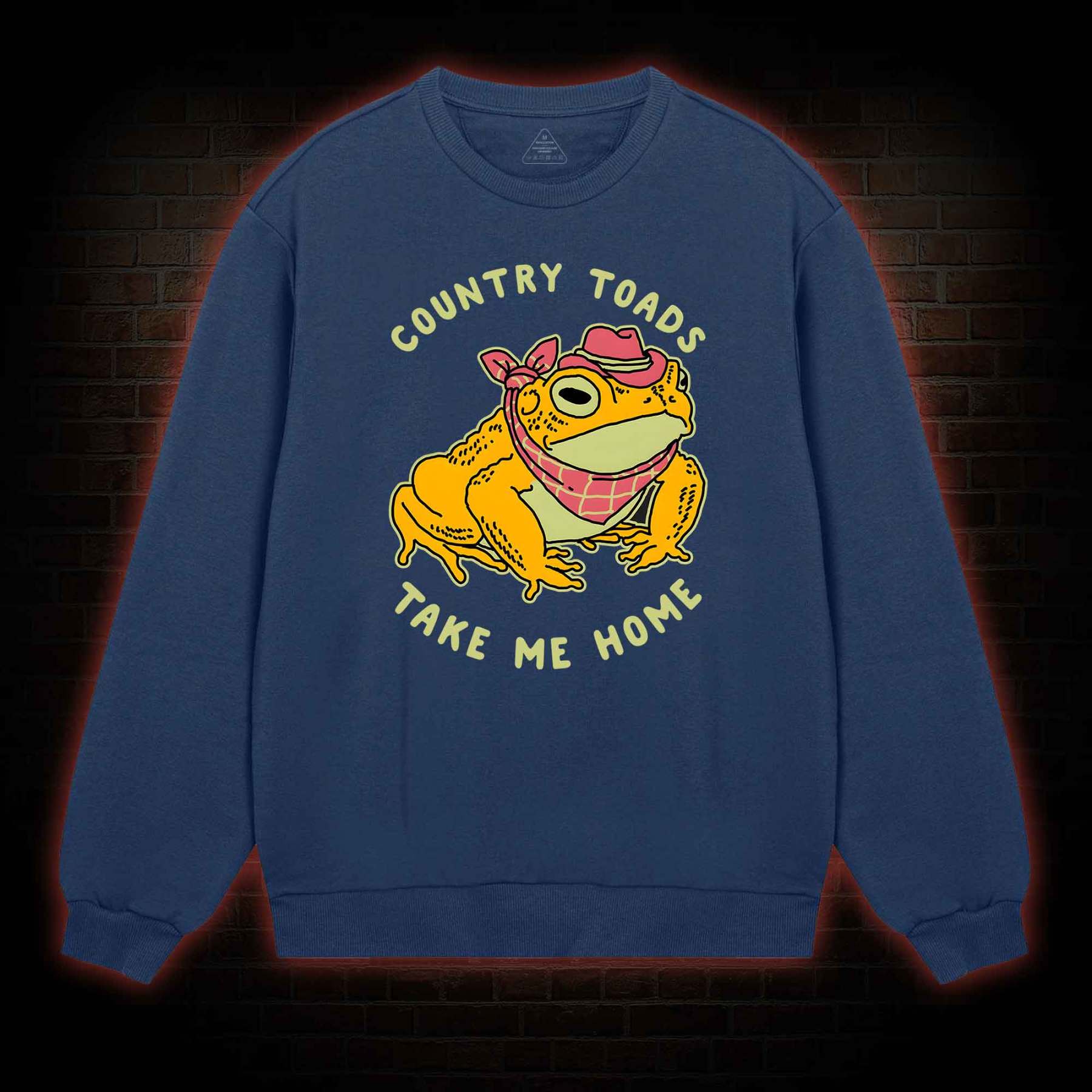 Country Toads Take Me Home Sweatshirt
