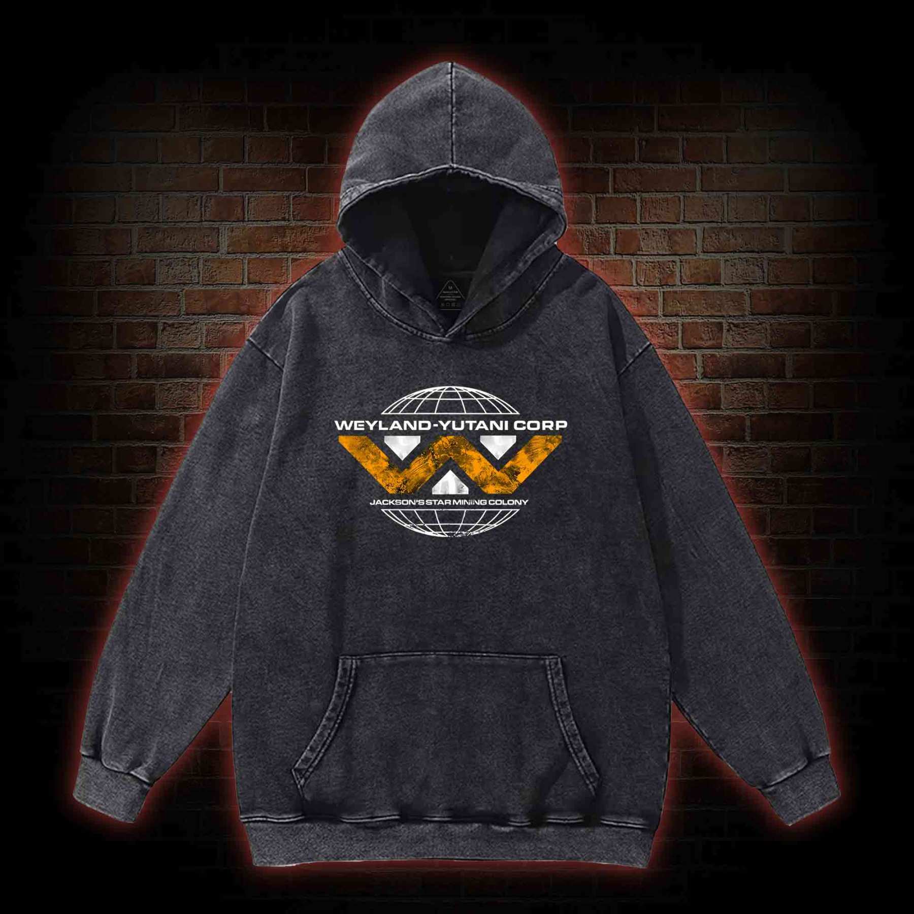 Romulus Weyland Yutani Corp Washed Hoodie