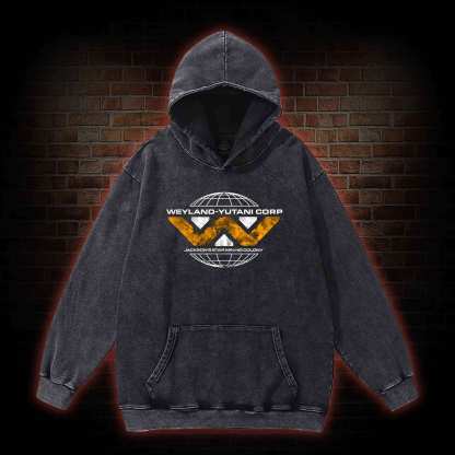 Romulus Weyland Yutani Corp Washed Hoodie
