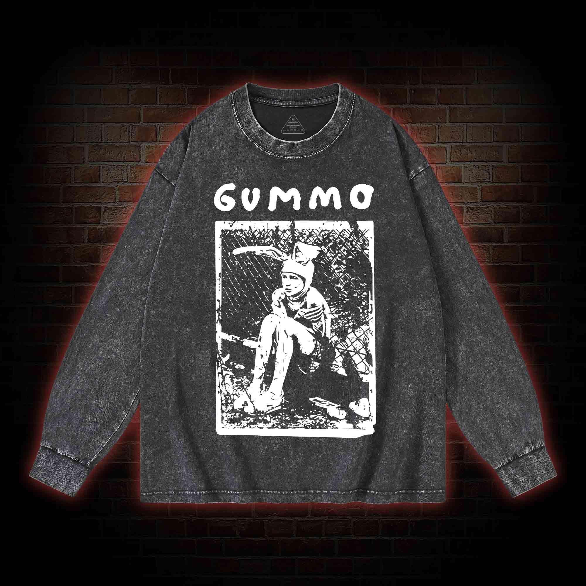 Gummo Washed Long-Sleeve T-shirt