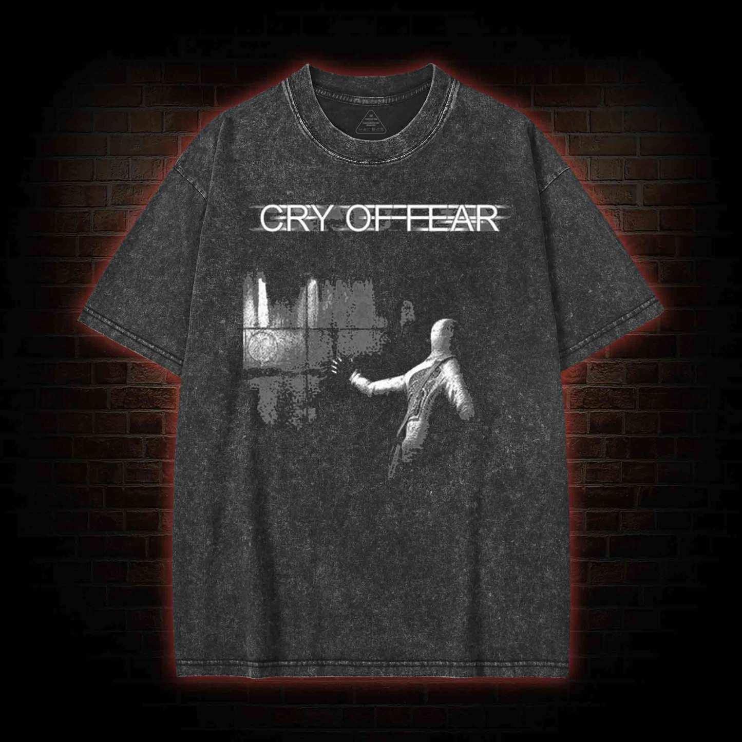 Now Rot Washed T-shirt with Dark Style