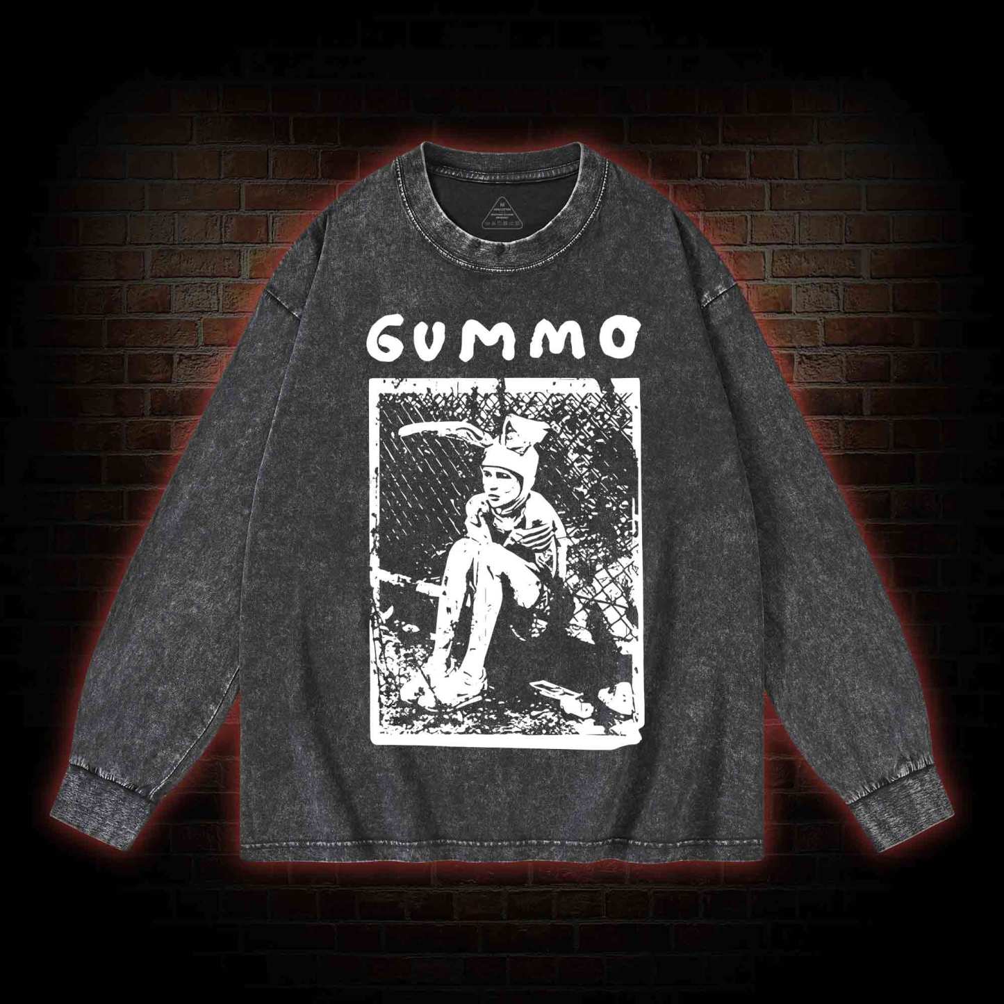 Gummo Washed Long-Sleeve T-shirt