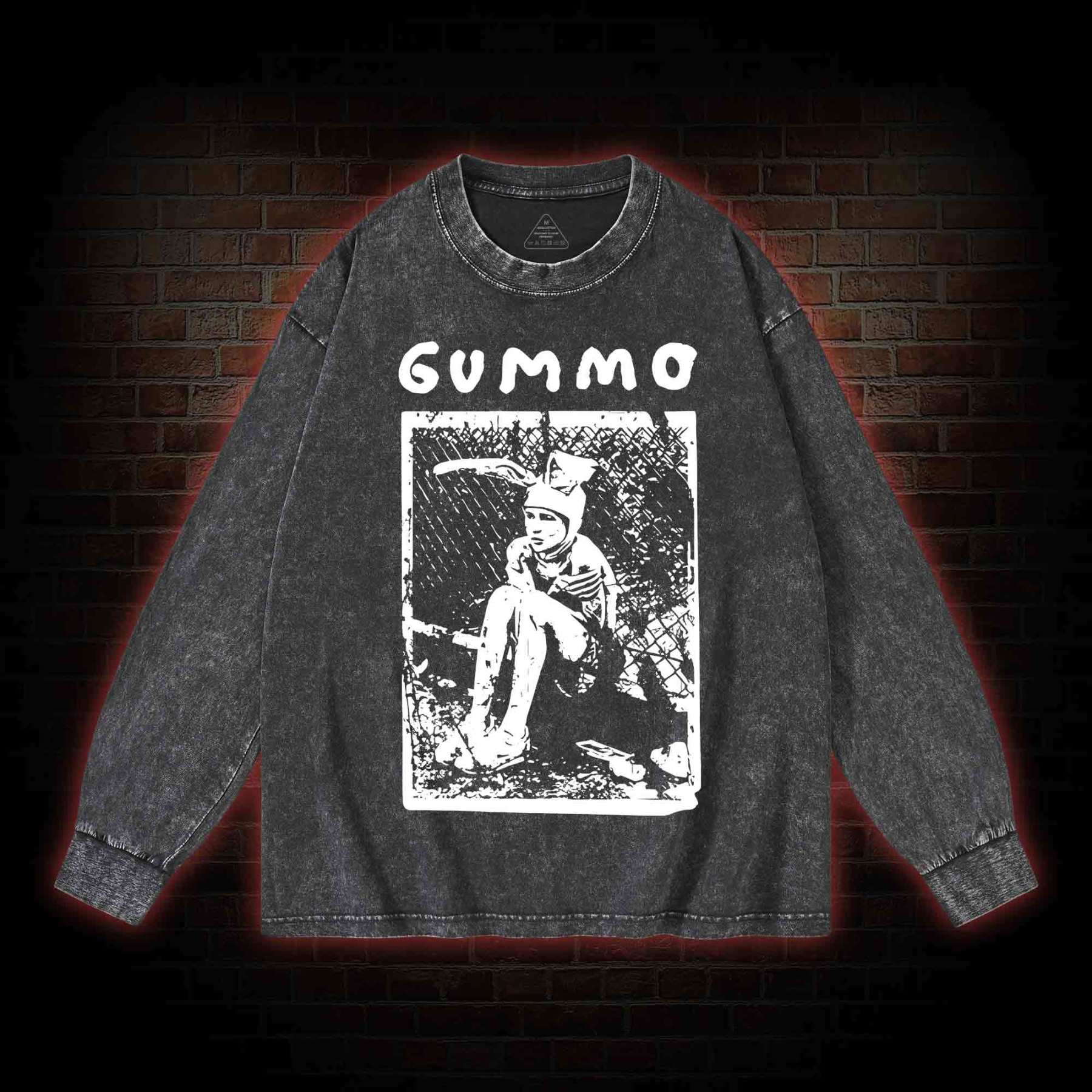 Gummo Washed Long-Sleeve T-shirt