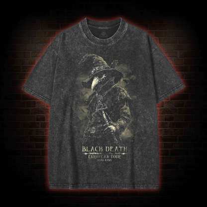 Black Death Vintage Washed T-shirt