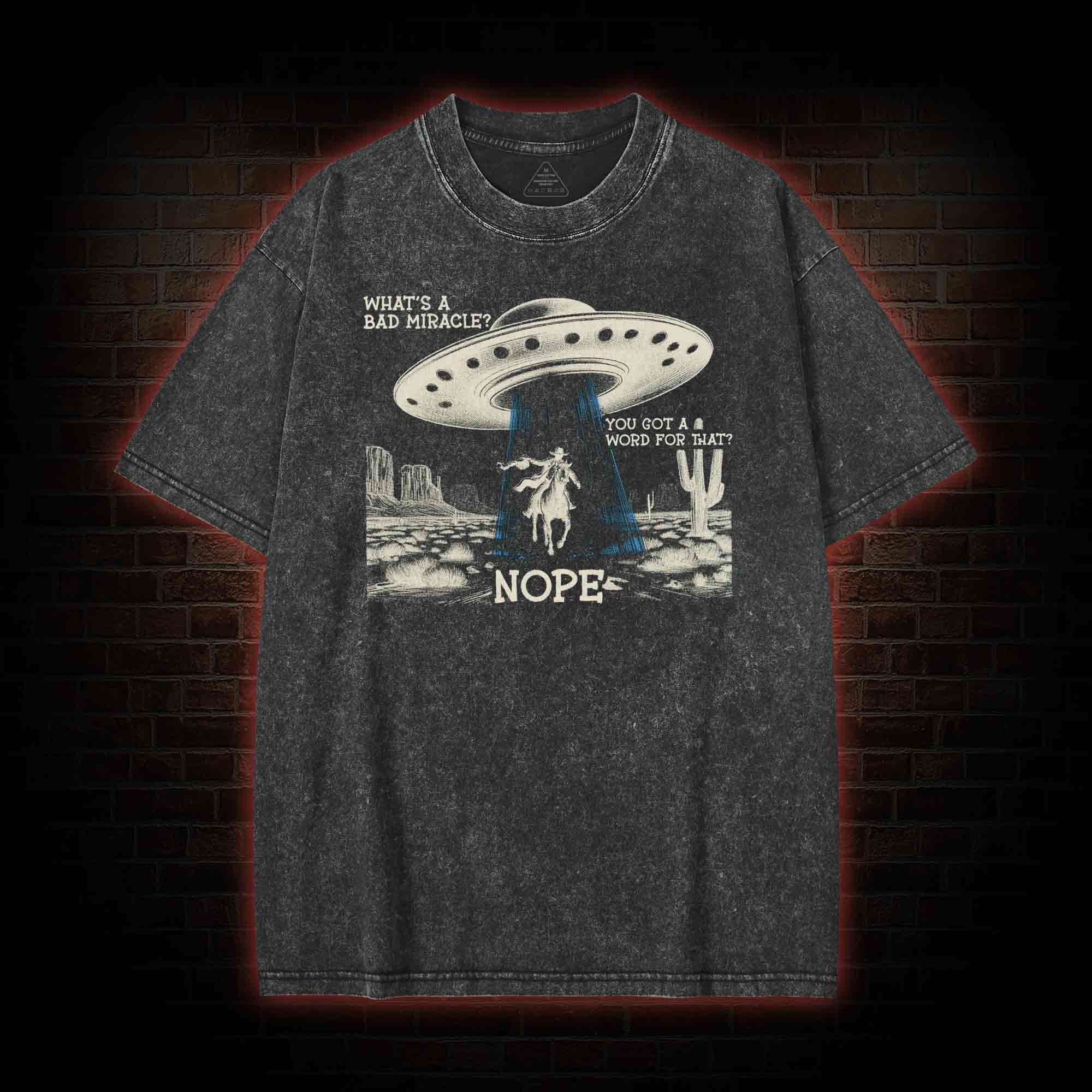 What’s a Bad Miracle? Washed T-shirt