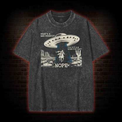 What’s a Bad Miracle? Washed T-shirt