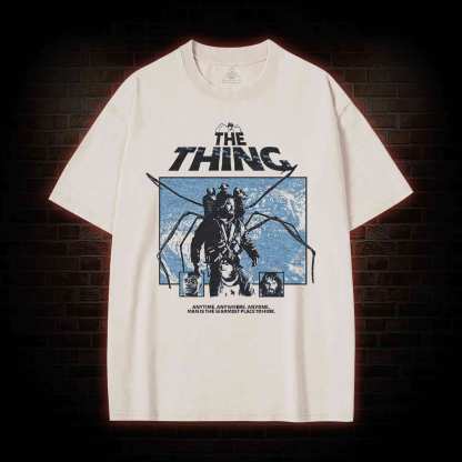 Man Is The Warmest Place to Hide Washed T-shirt