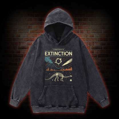 A Fool's Guide To Extinction Washed Hoodie