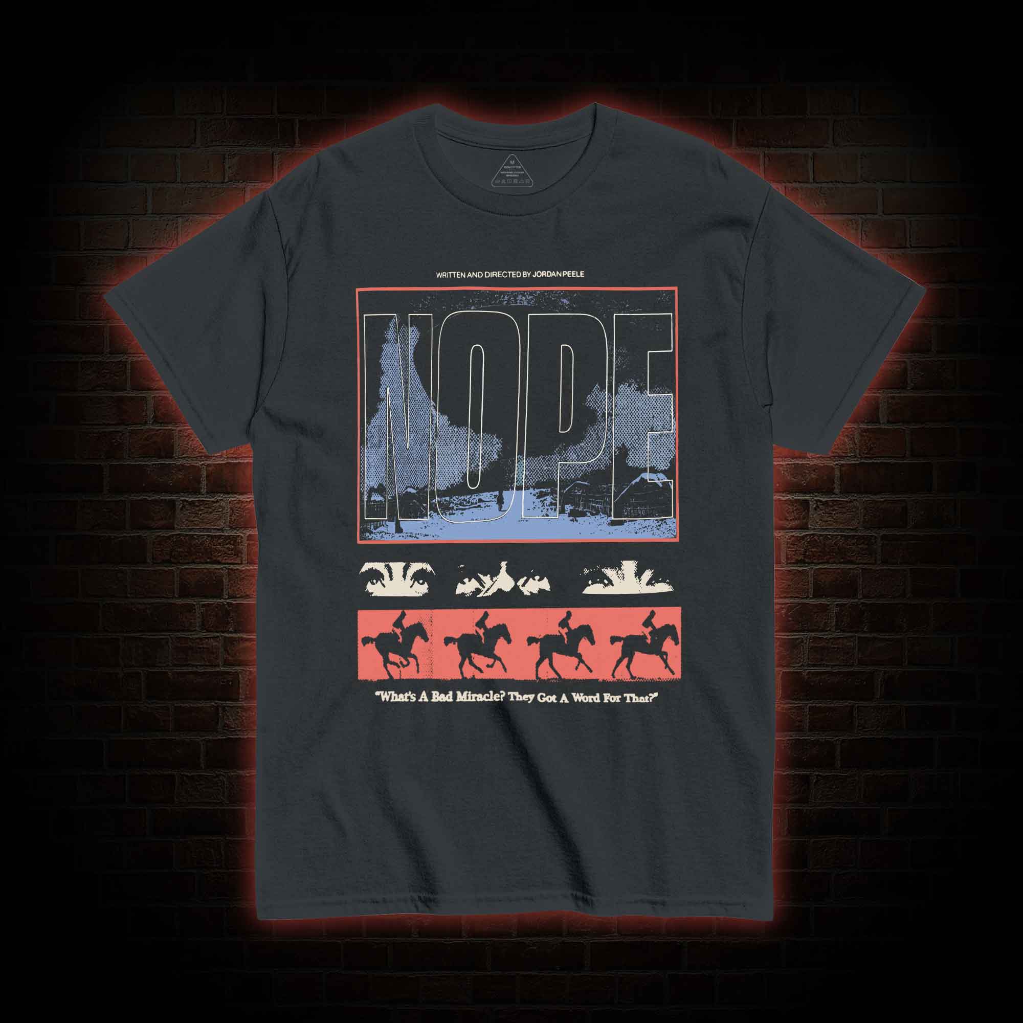 Standing Blue Shoes T-shirt 