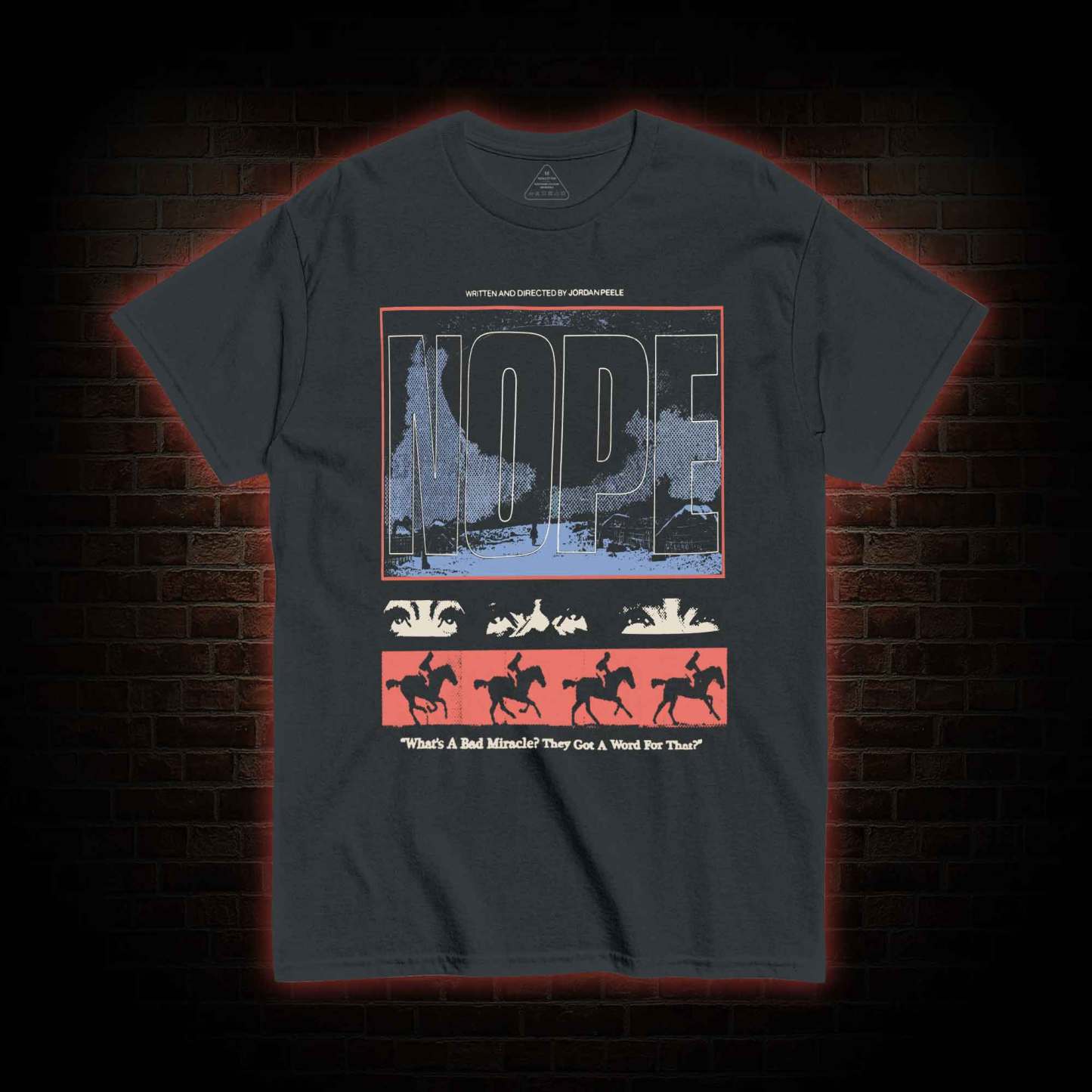 Standing Blue Shoes T-shirt 