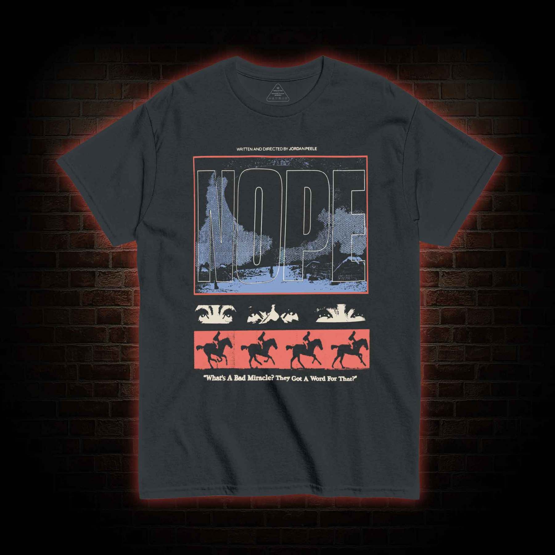 Standing Blue Shoes T-shirt 