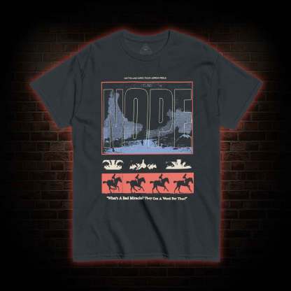 Standing Blue Shoes T-shirt 