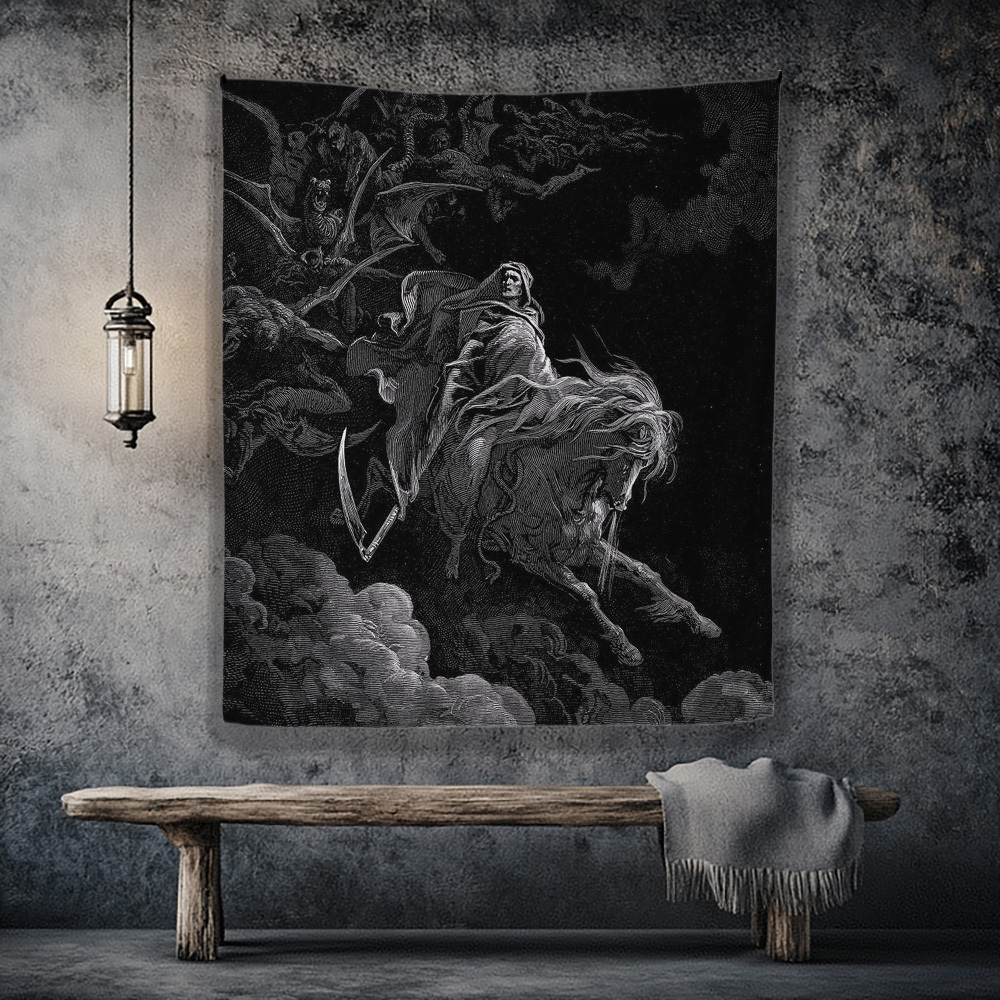 Death on the Pale Horse Tapestry