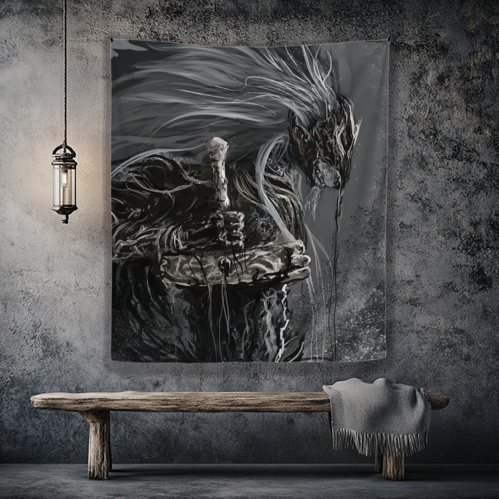 Rune of Death Tapestry