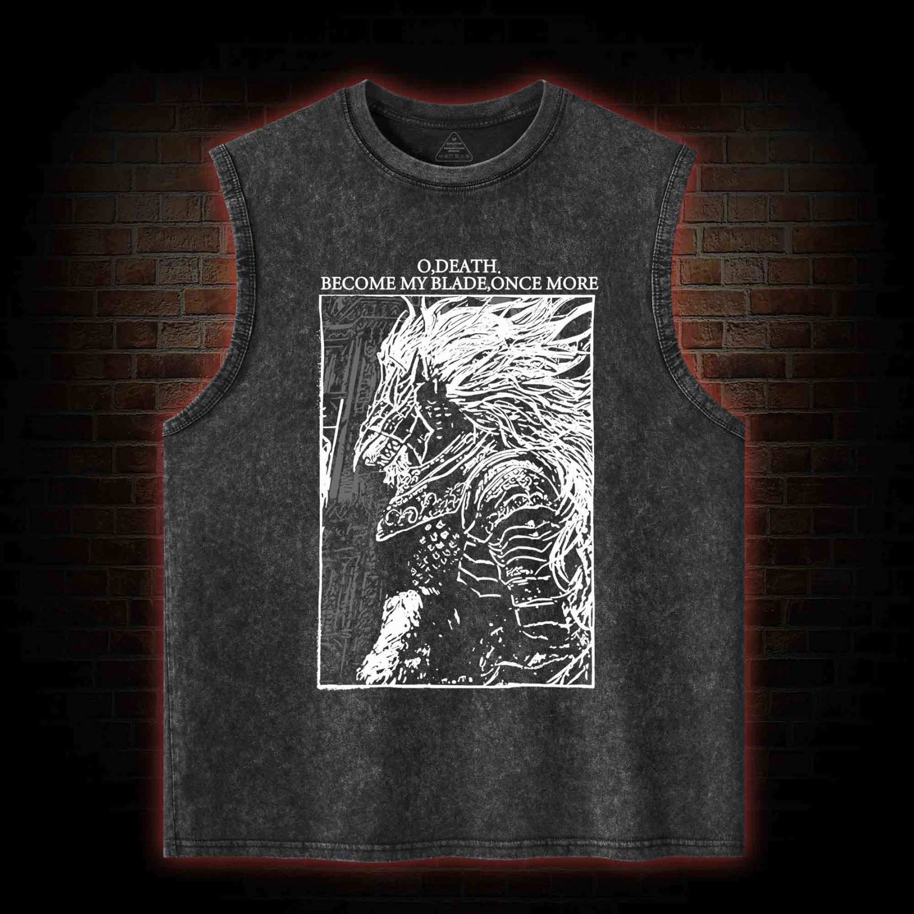 The Black Blade Washed Tank Top