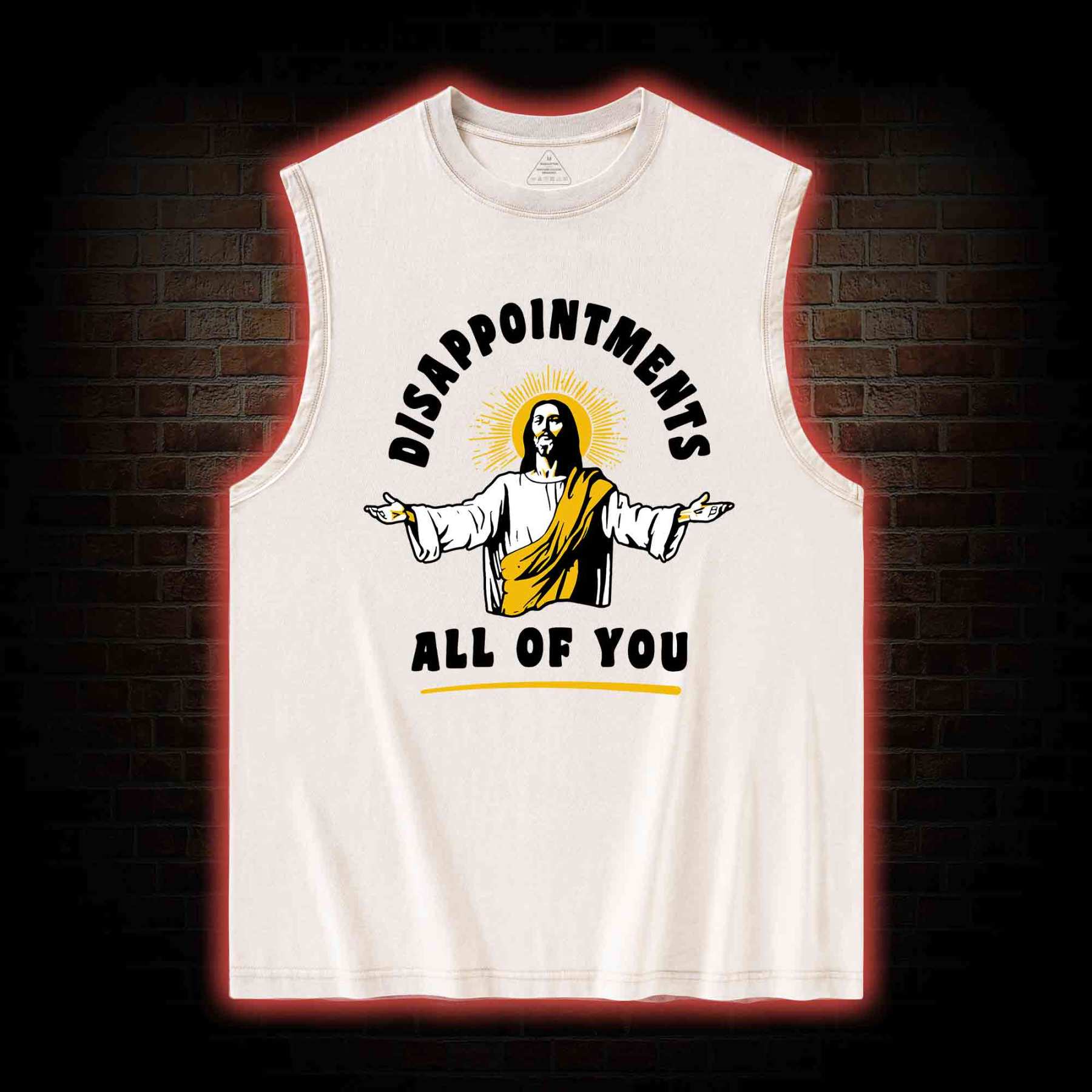 Disappointments All Of You Washed Tank Top