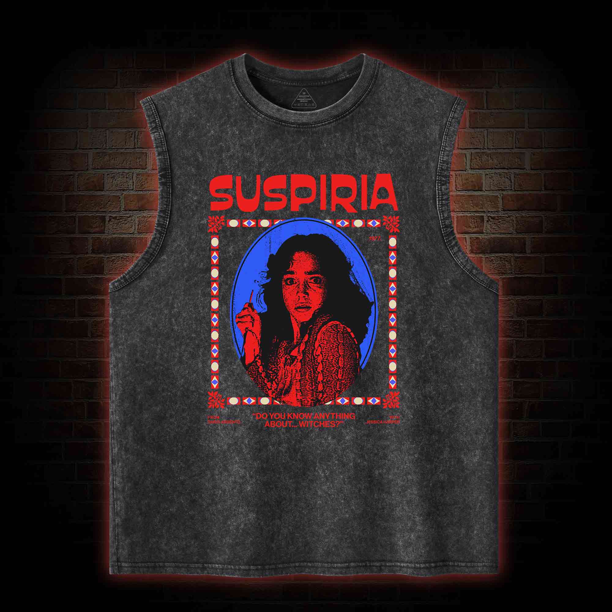 Let Mother Take Care of You Vintage Washed Tank Top