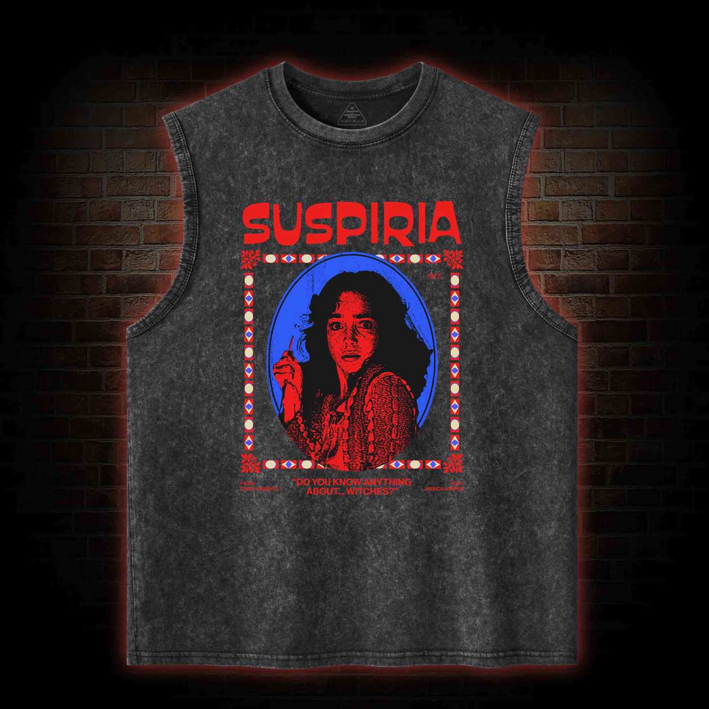 Let Mother Take Care of You Vintage Washed Tank Top