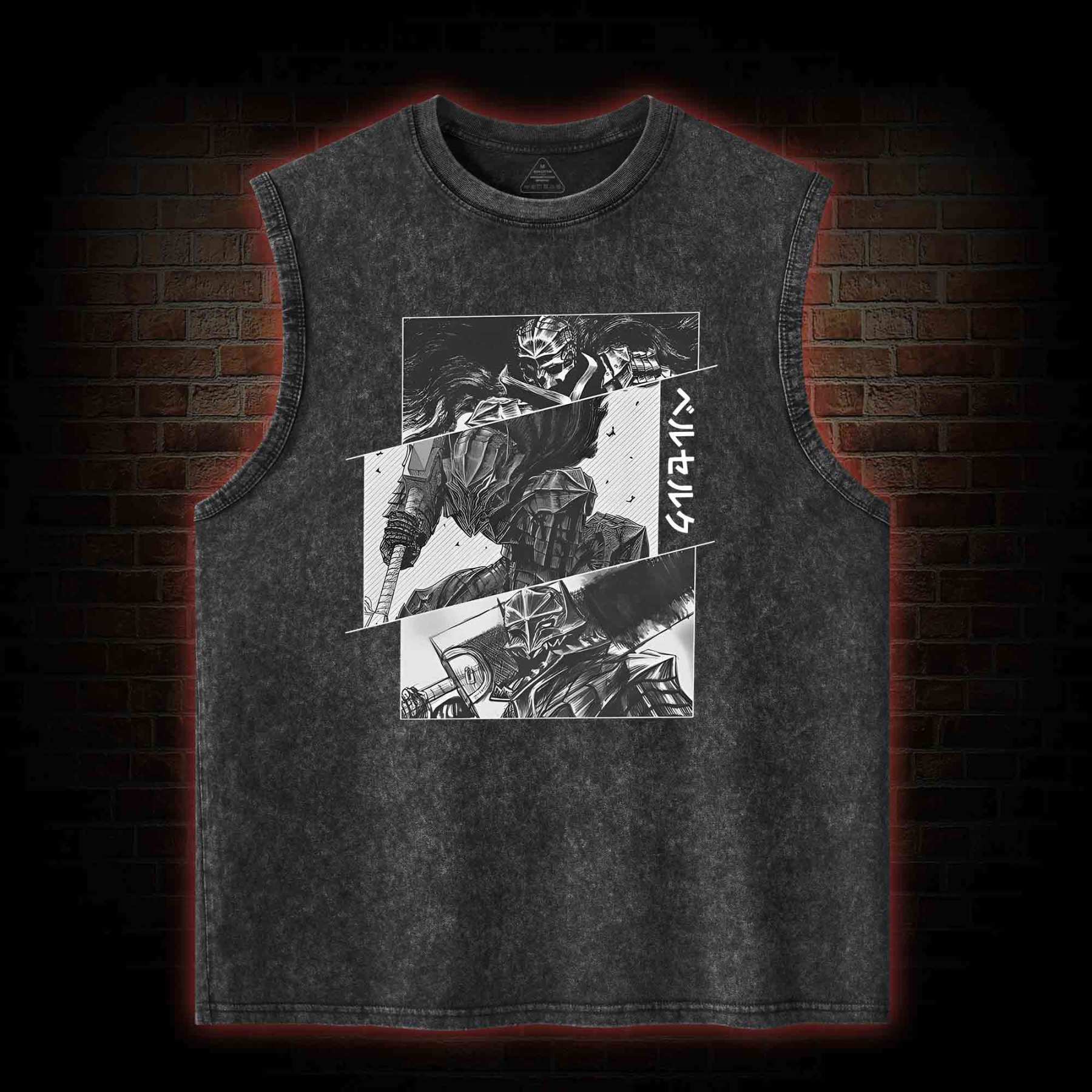 Berserk Washed Tank Top