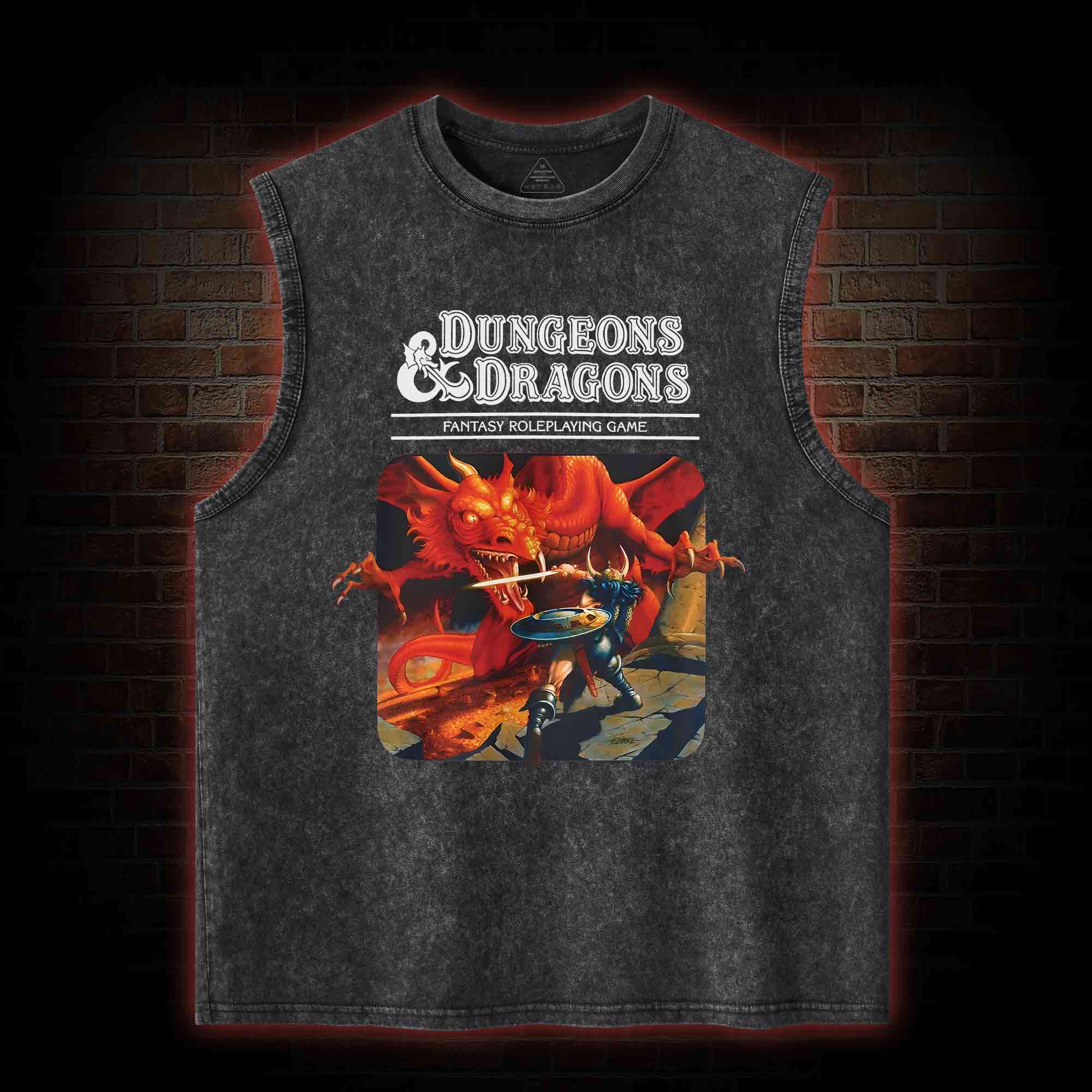 Vintage Dungeons & Dragons Washed Tank Top
