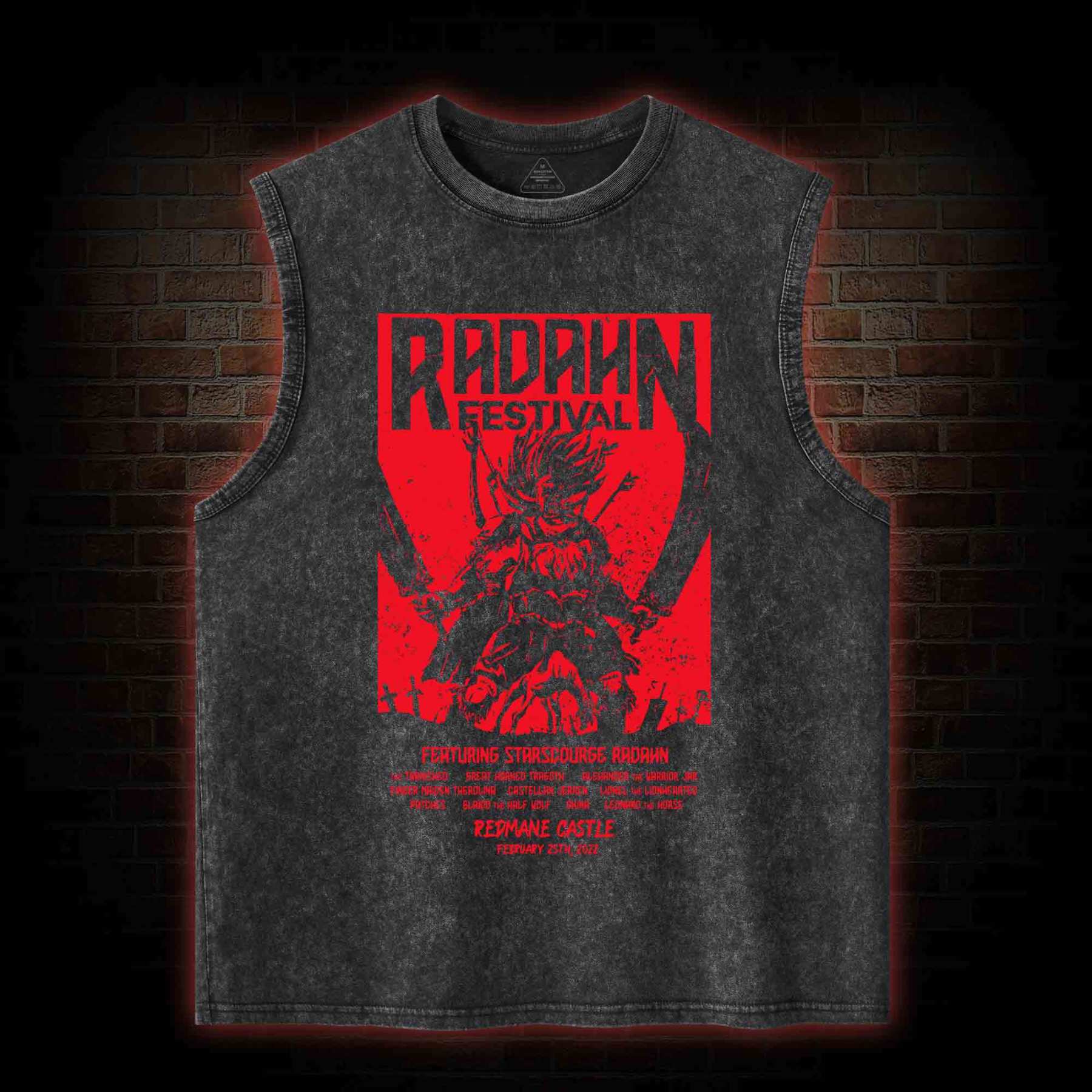 Battle Festival Washed Tank Top