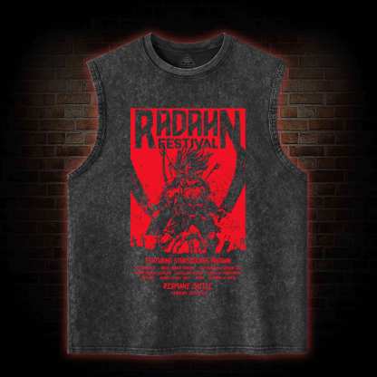 Battle Festival Washed Tank Top