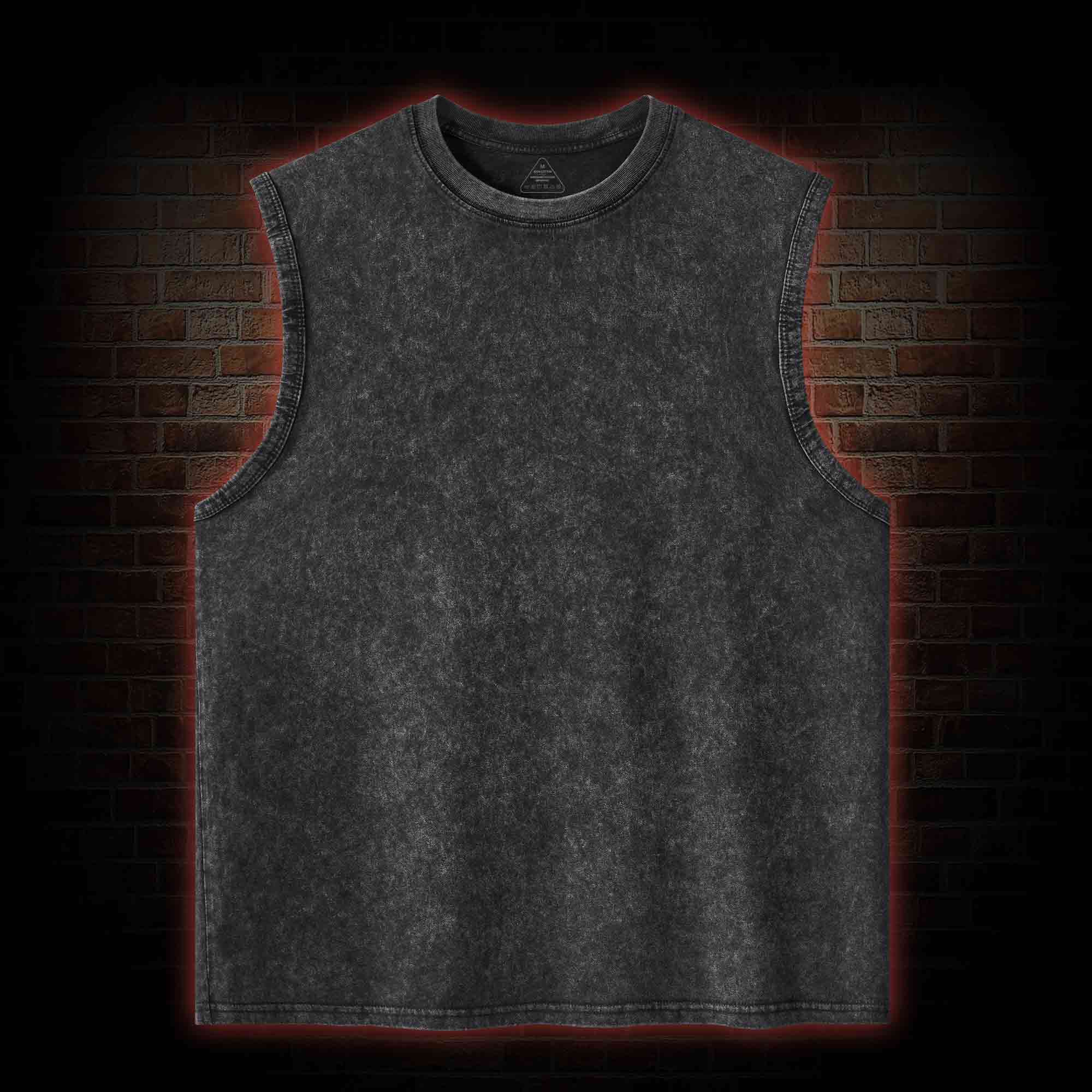 Unisex Vintage Washed Tank Top