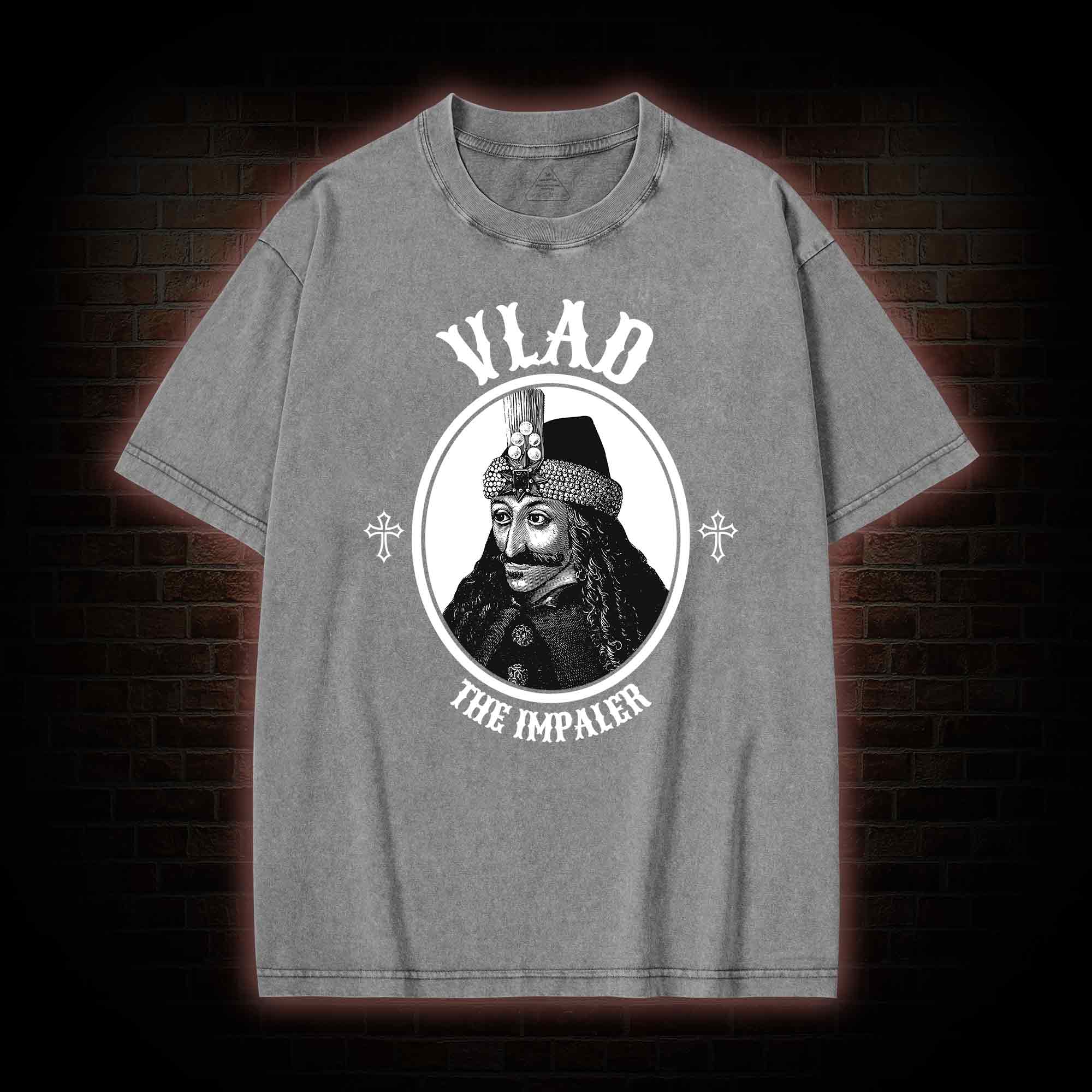 Vlad The Impaler Washed T-shirt