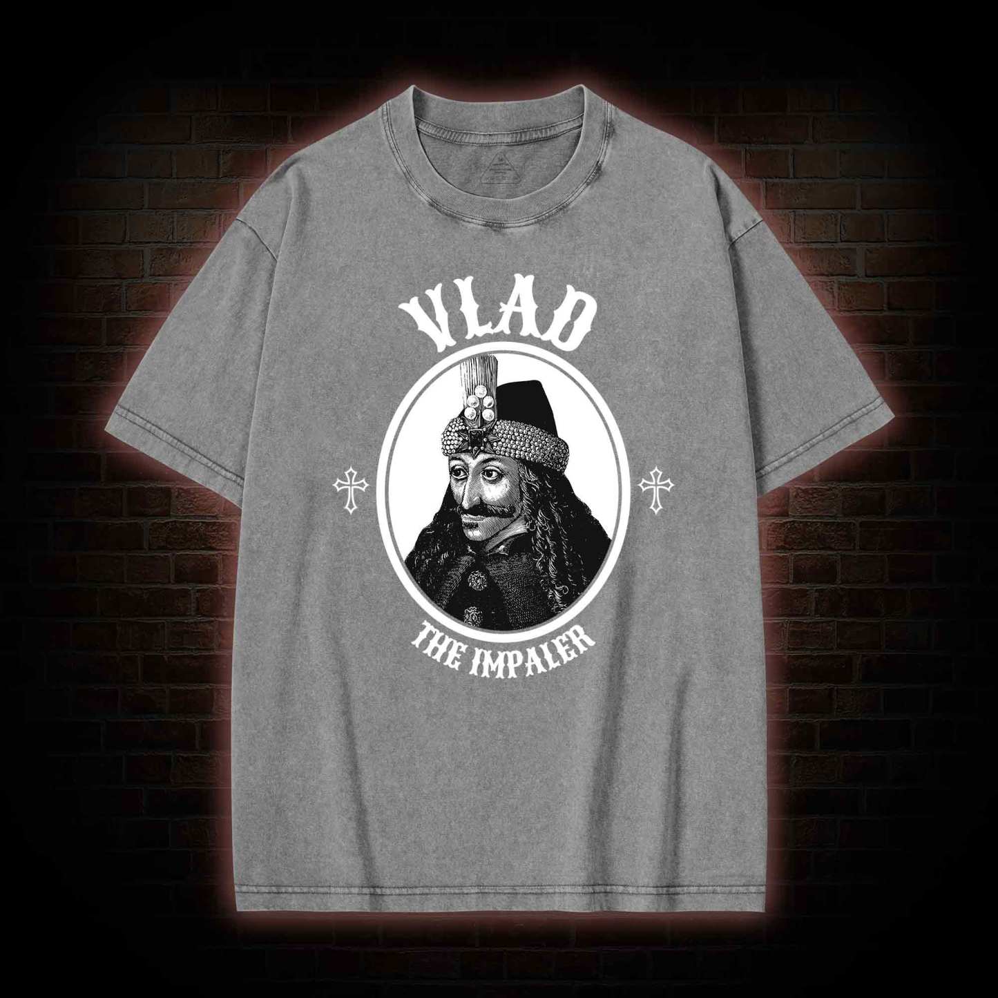 Vlad The Impaler Washed T-shirt