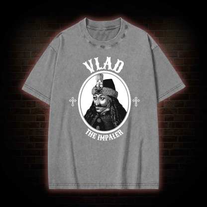 Vlad The Impaler Washed T-shirt