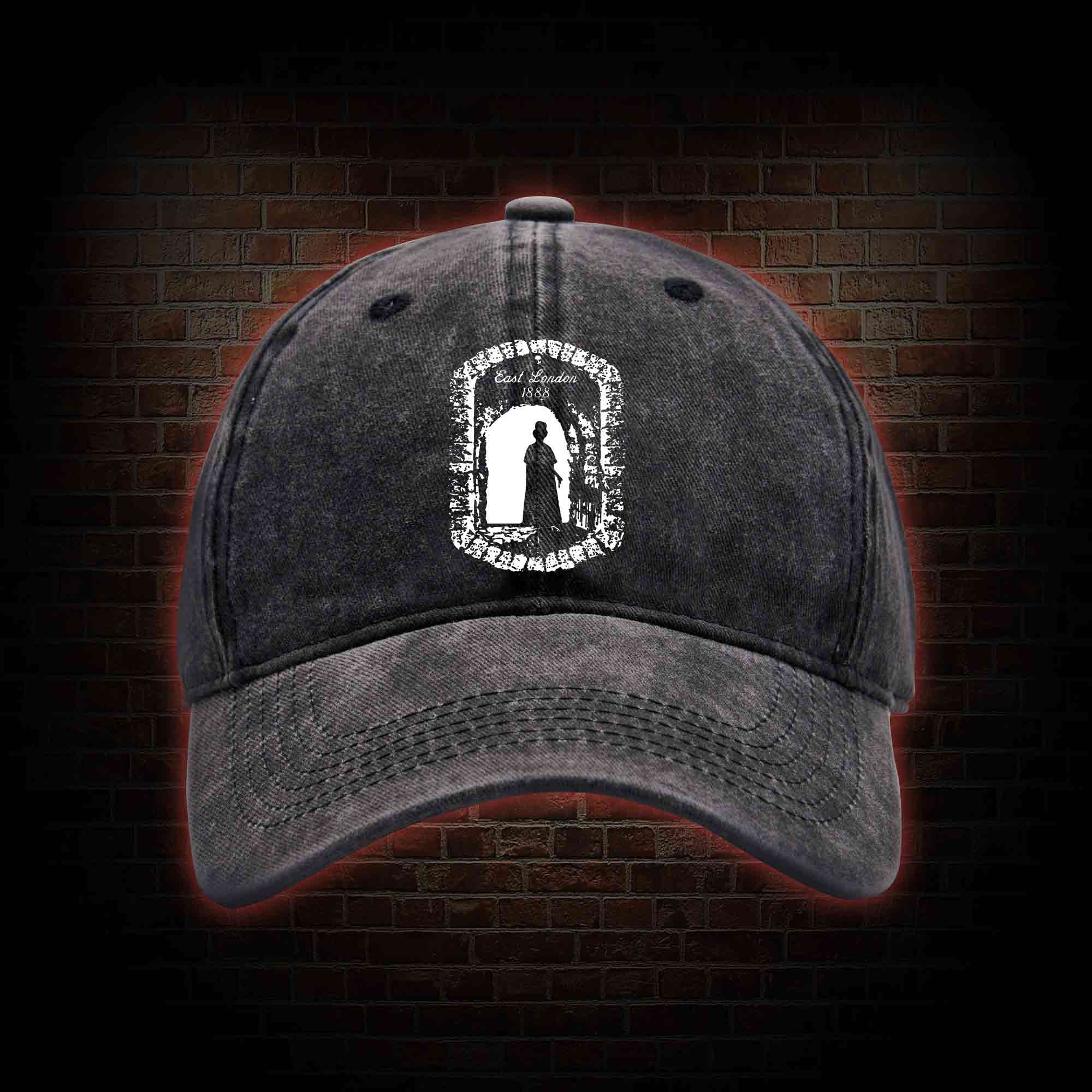 London Killer 1888 Washed Vintage Baseball Cap