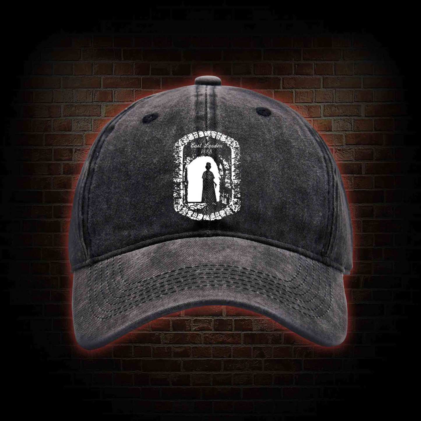 London Killer 1888 Washed Vintage Baseball Cap